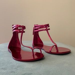 Never worn Aminah Abdul Jillil x INC Flat Sandals
